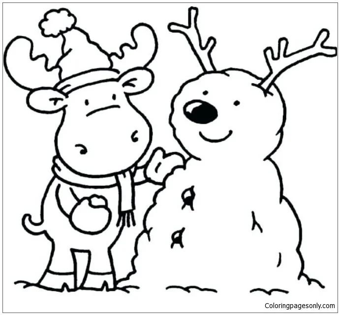 Winter Sports Coloring Pages 55