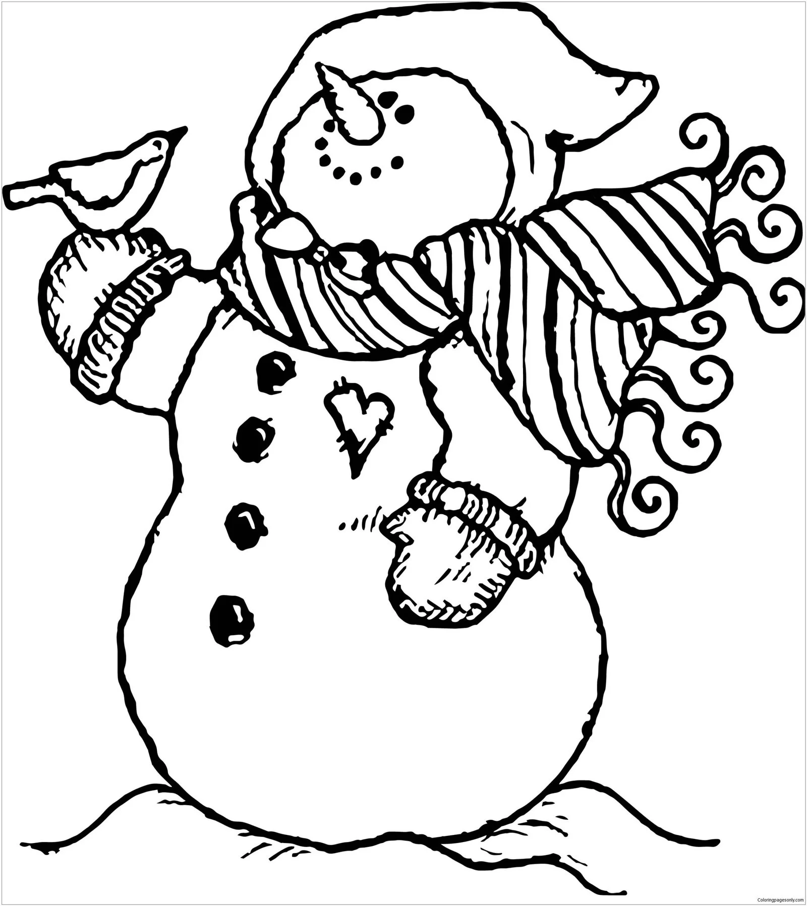 Winter Sports Coloring Pages 81