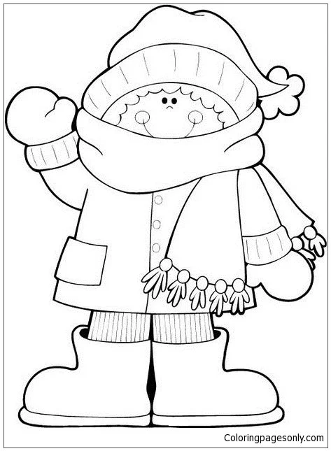 Winter Sports Coloring Pages 85