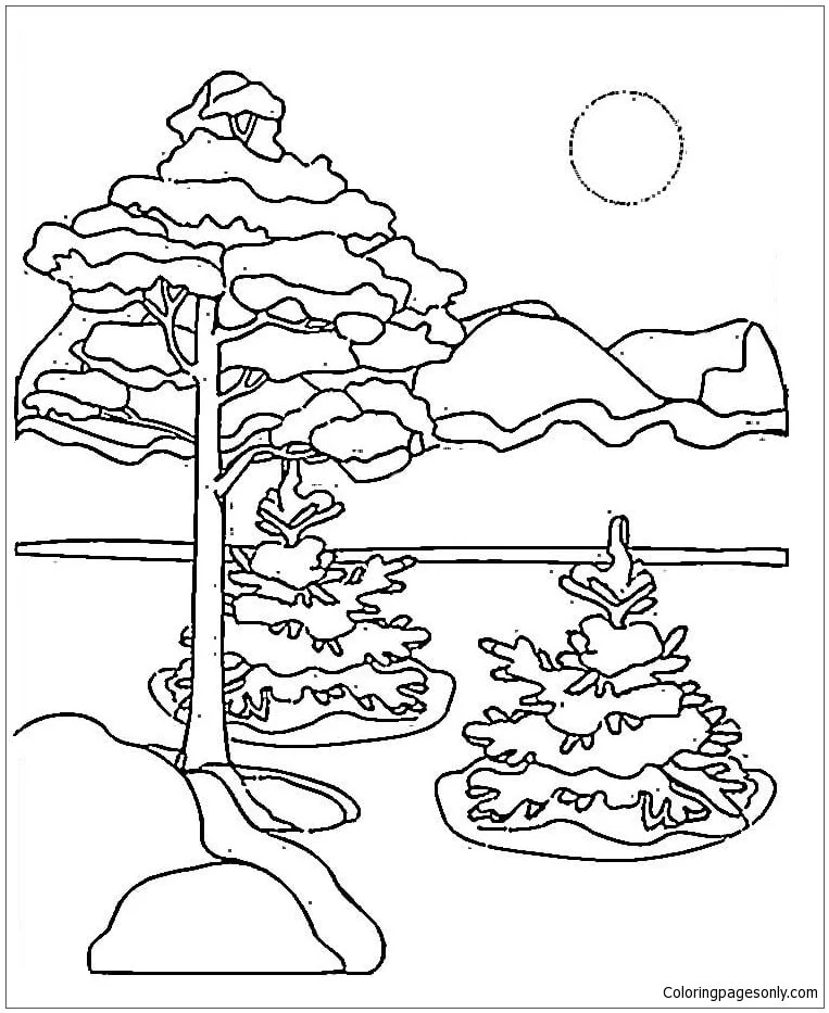 Winter Sports Coloring Pages 97