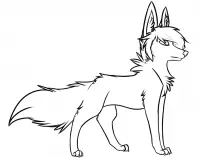 Lobo Para Colorear 124