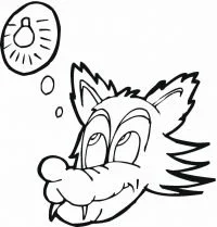 Wolf With Wings Coloring Pages 129