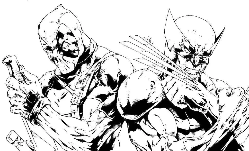 Wolverine Coloring Pages 102