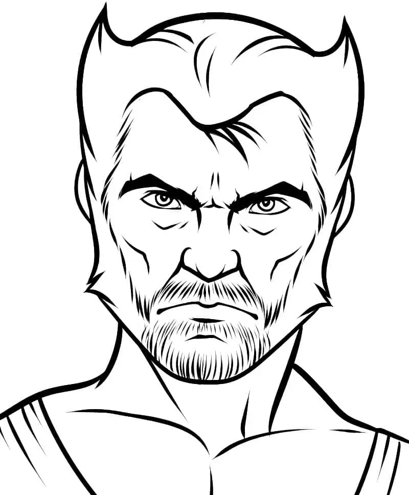 Wolverine Coloring Pages 108