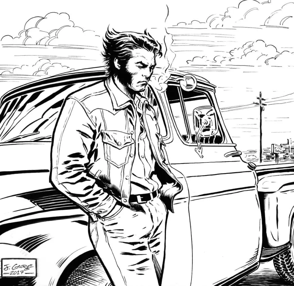 Wolverine Coloring Pages 117