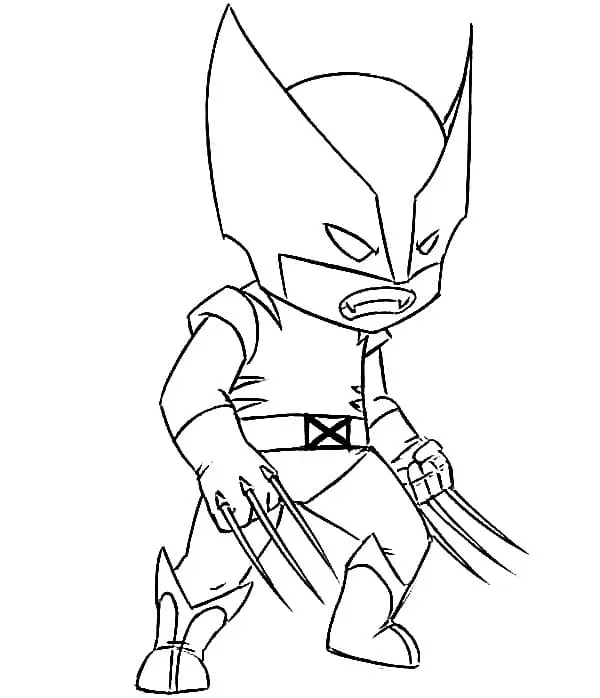 Wolverine Coloring Pages 118