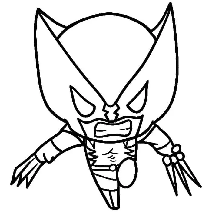 Wolverine Coloring Pages 56