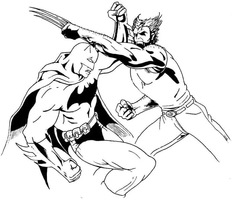 Wolverine Coloring Pages 94