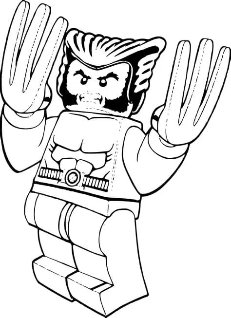 Wolverine Coloring Pages 99