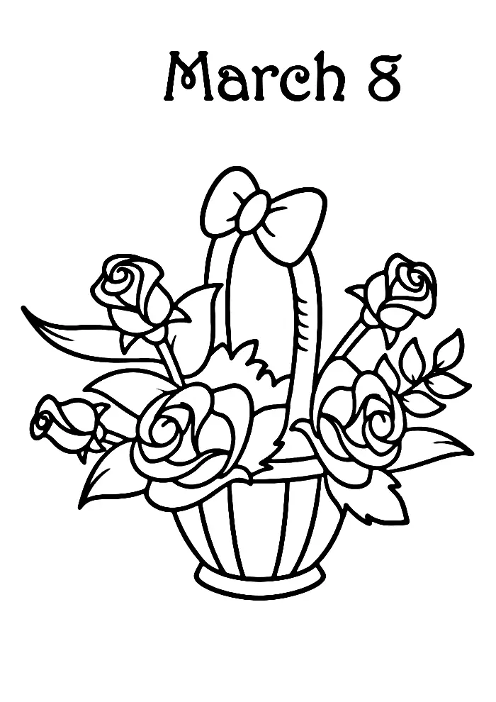 Womens day Coloring Pages 160