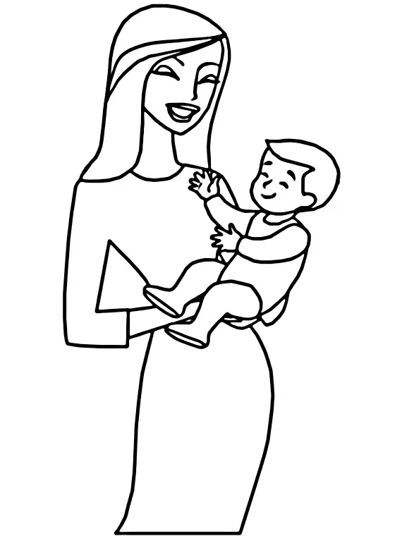 Womens day Coloring Pages 87