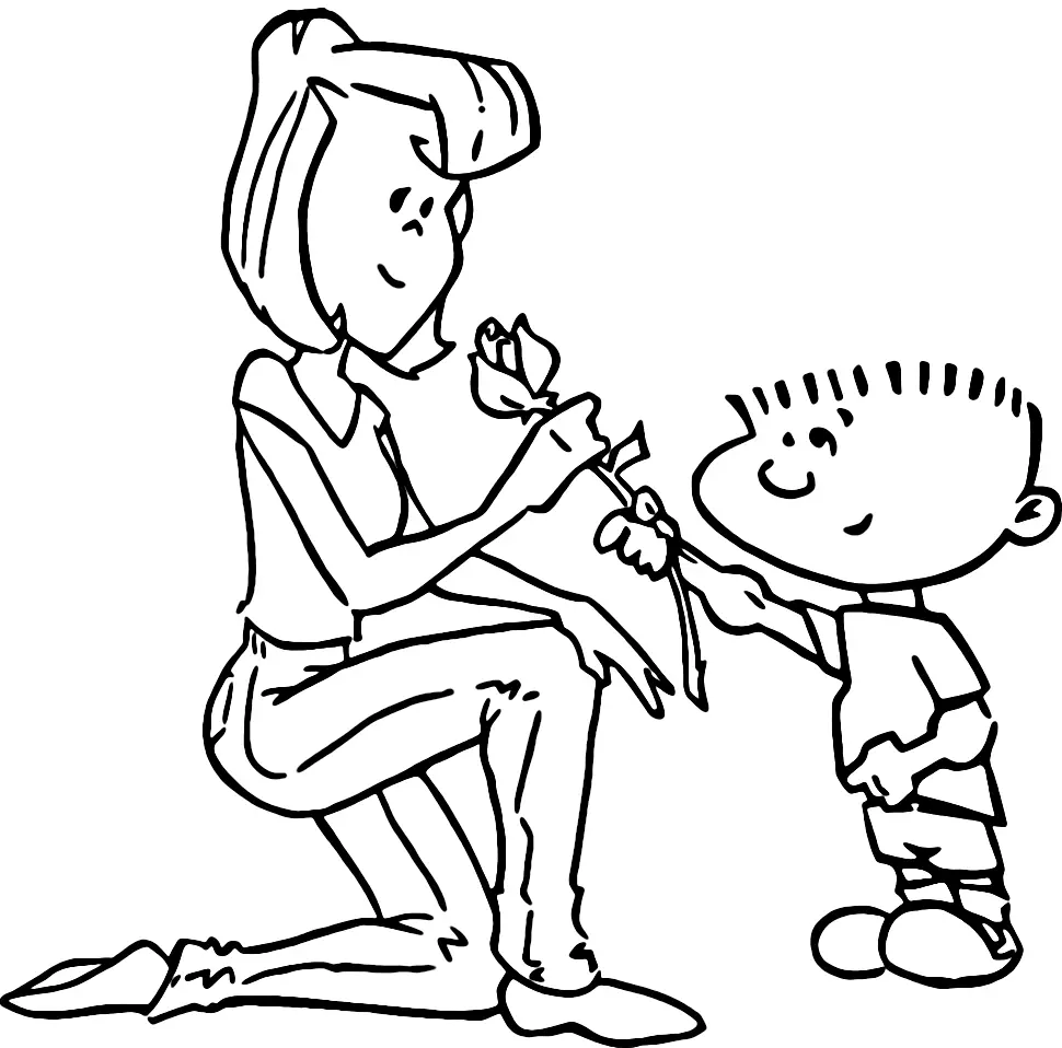 Womens day Coloring Pages 94