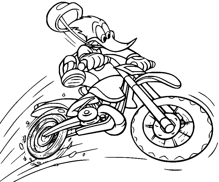 Woody Woodpecker Coloring Pages 63