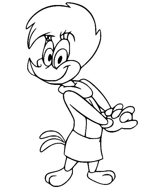 Woody Woodpecker Coloring Pages 67