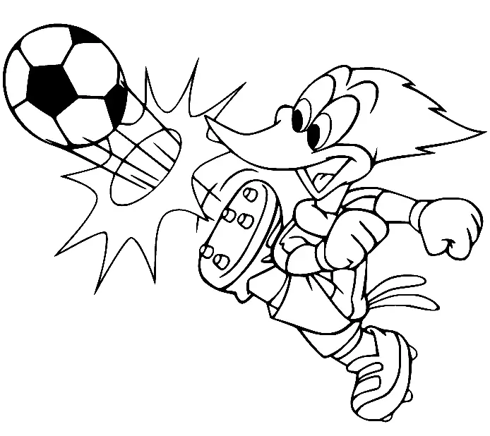 Woody Woodpecker Coloring Pages 74