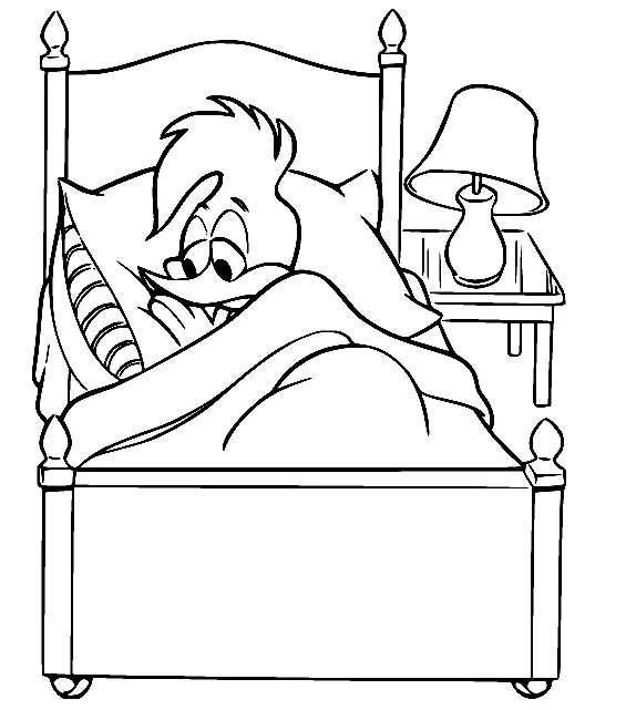 Woody Woodpecker Coloring Pages 94