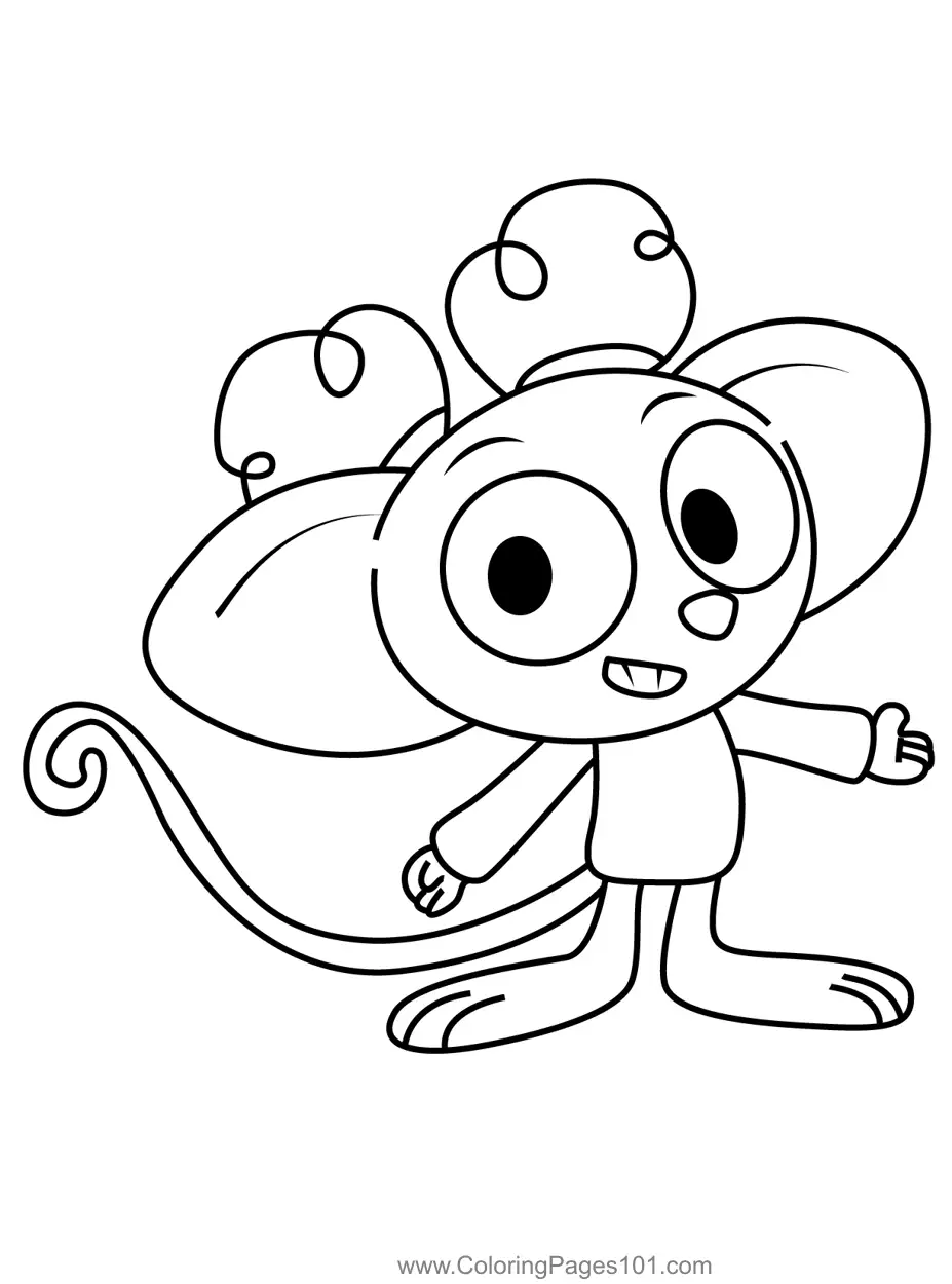 Work It Out Wombats Coloring Pages 4