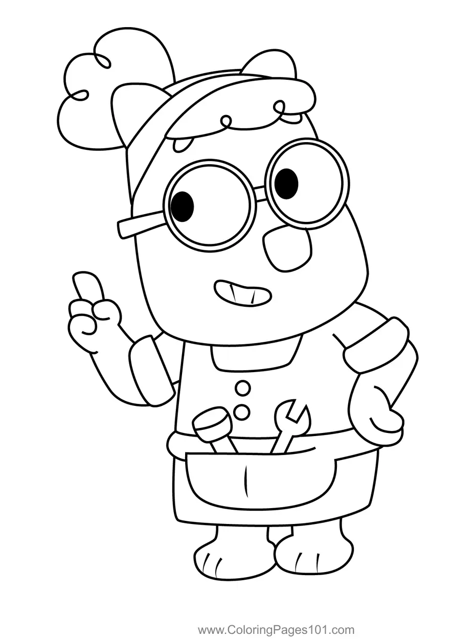 Work It Out Wombats Coloring Pages 6