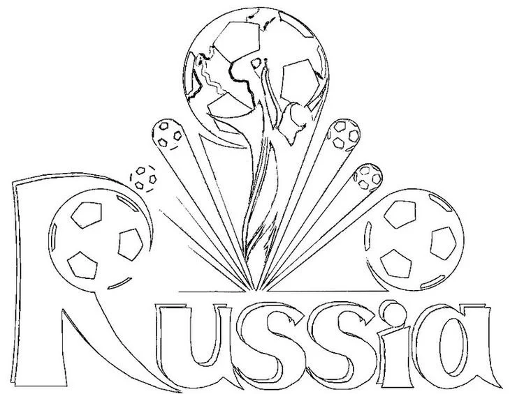 Desenhos de Logotipo Da Copa Do Mundo Para Colorir 49