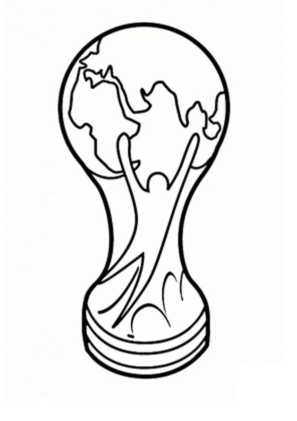 Desenhos de Logotipo Da Copa Do Mundo Para Colorir 70