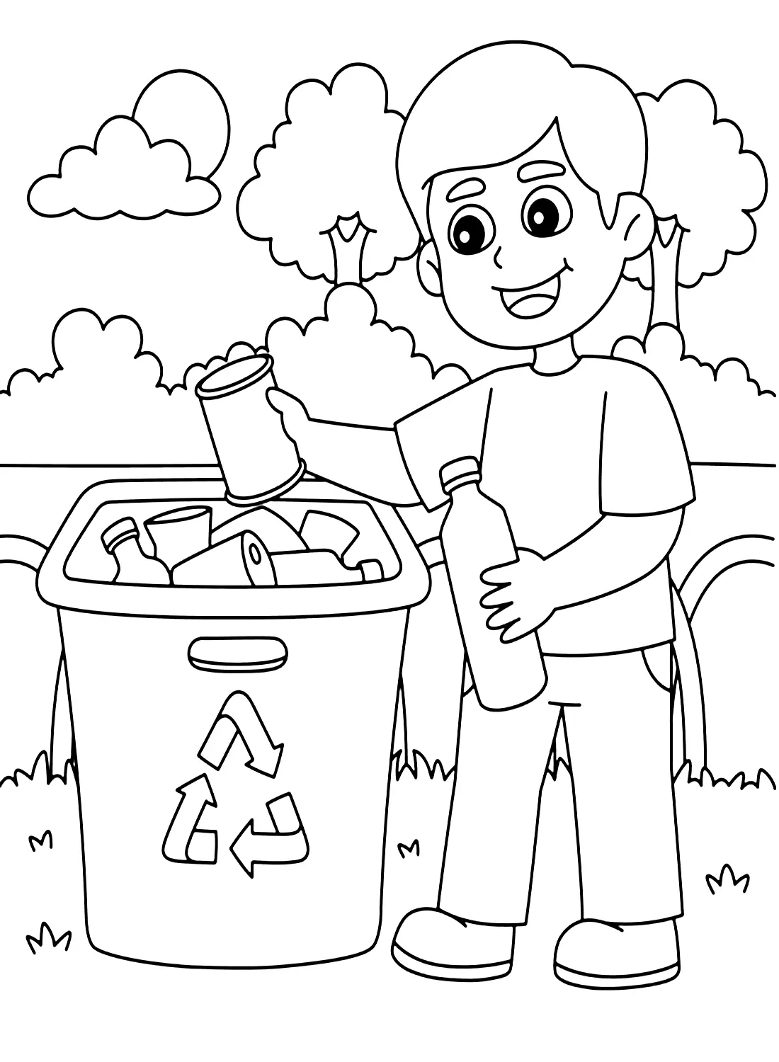 World Environment Day Coloring Pages