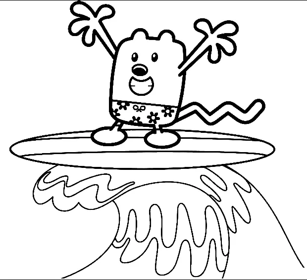 Wow Wow Wubbzy Para Colorear 53