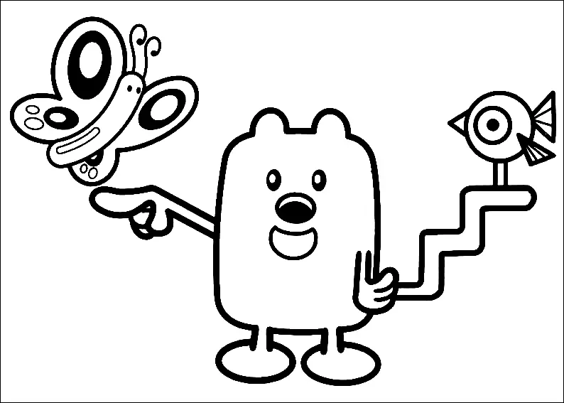 Desenhos de Wow Wow Wubbzy Para Colorir 55