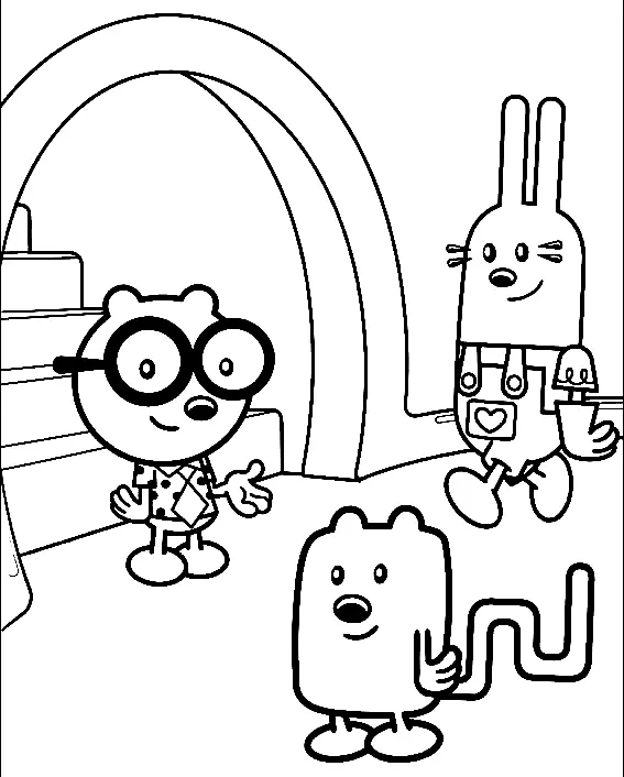 Desenhos de Wow Wow Wubbzy Para Colorir 61