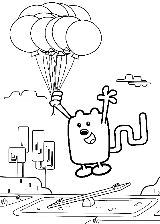 Desenhos de Wow Wow Wubbzy Para Colorir 64