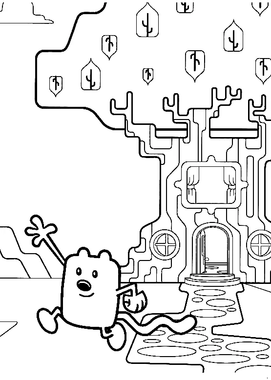 Desenhos de Wow Wow Wubbzy Para Colorir 65