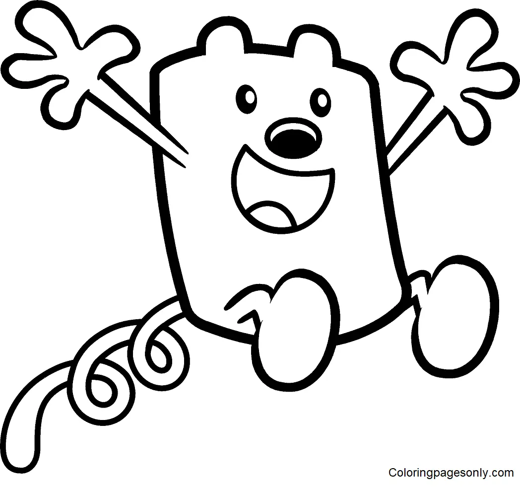 Wow Wow Wubbzy Para Colorear 67