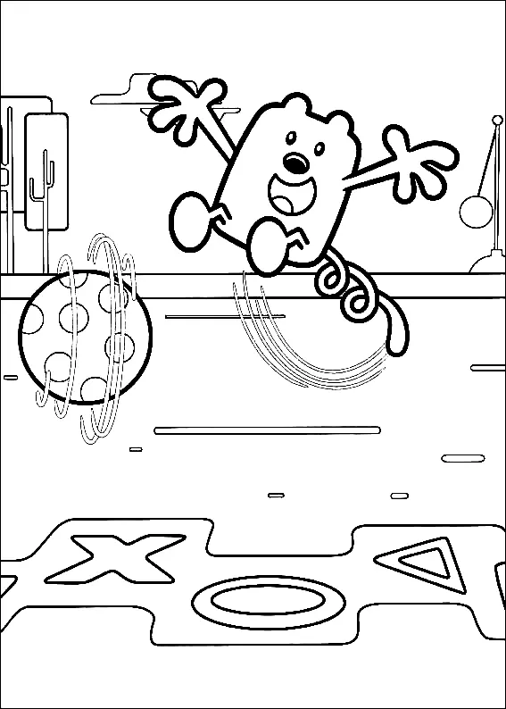 Desenhos de Wow Wow Wubbzy Para Colorir 69