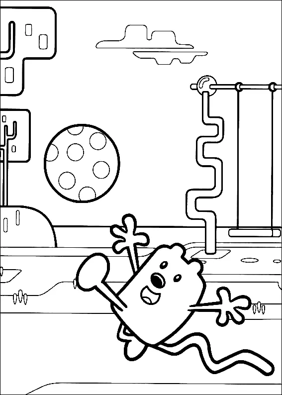 Desenhos de Wow Wow Wubbzy Para Colorir 70