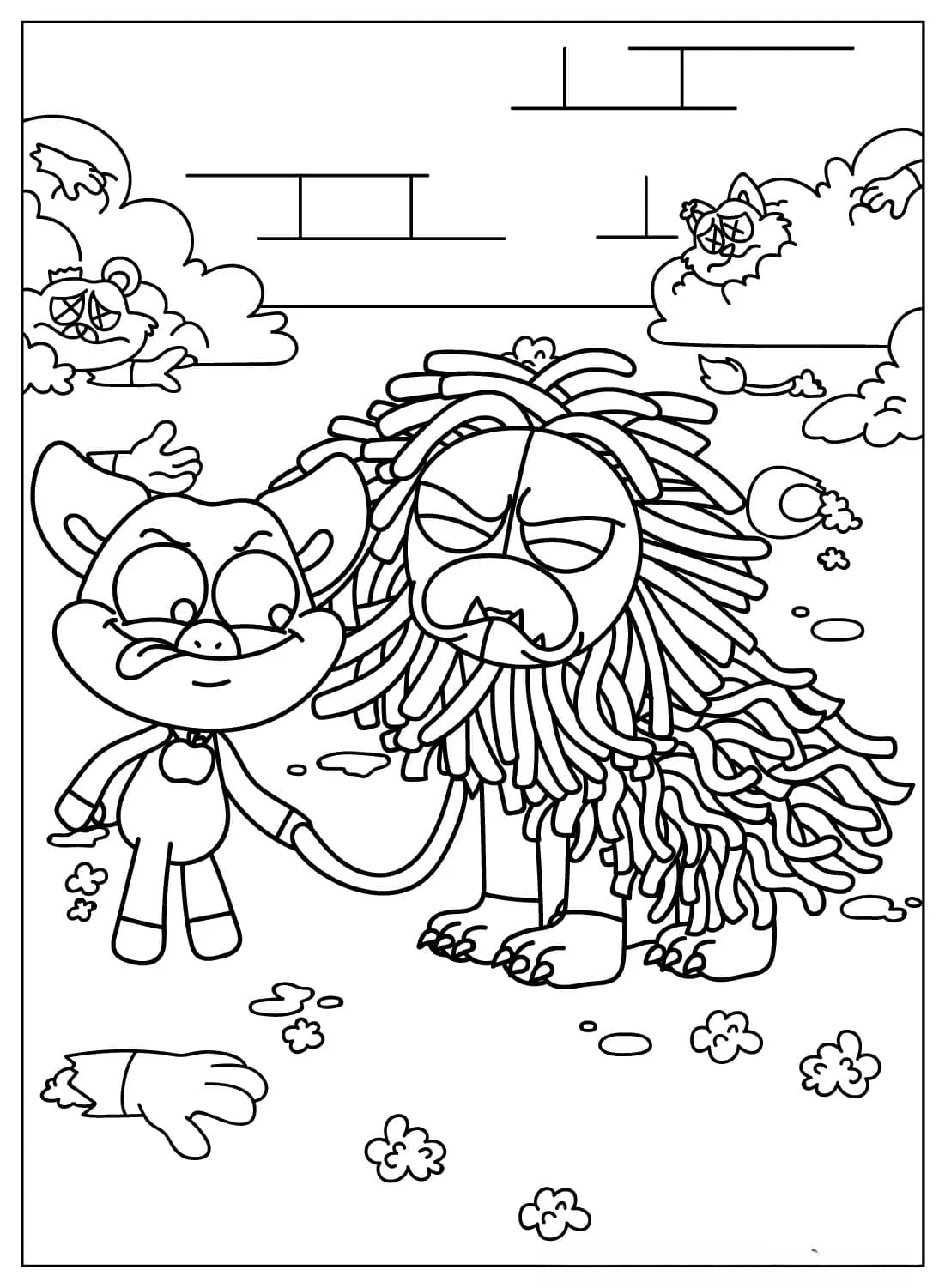 Yarnaby Coloring pages 11