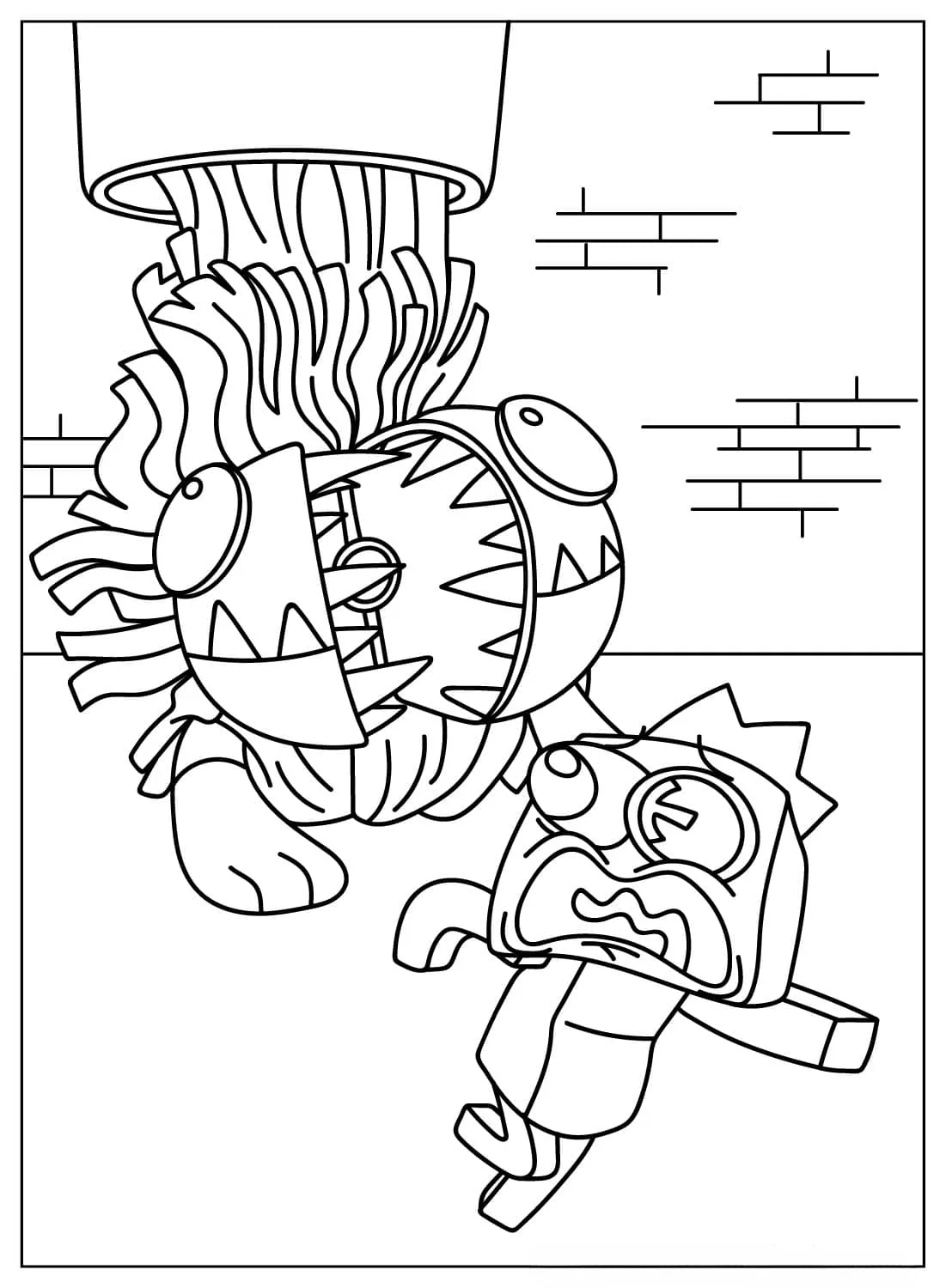 Yarnaby Coloring pages 15