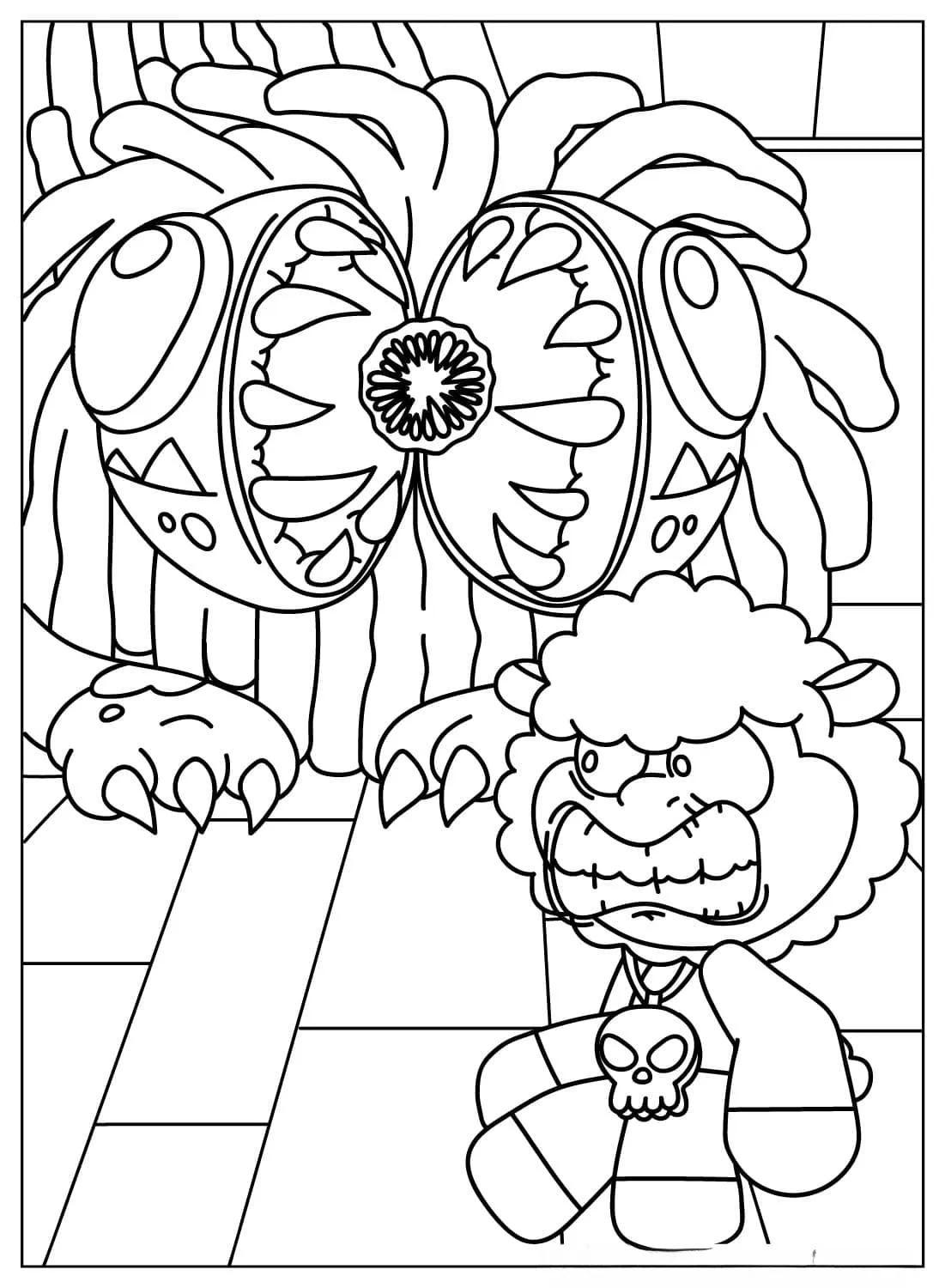 Yarnaby Coloring pages 9