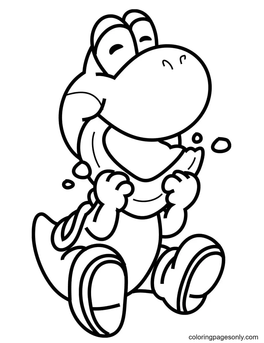 Yoshi Para Colorear 55