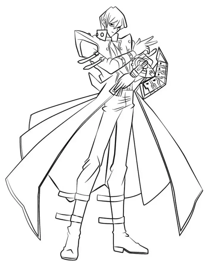 Desenhos de Yu Gi Oh Para Colorir 54