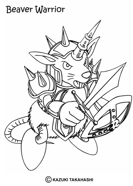 Yu Gi Oh Para Colorear 55