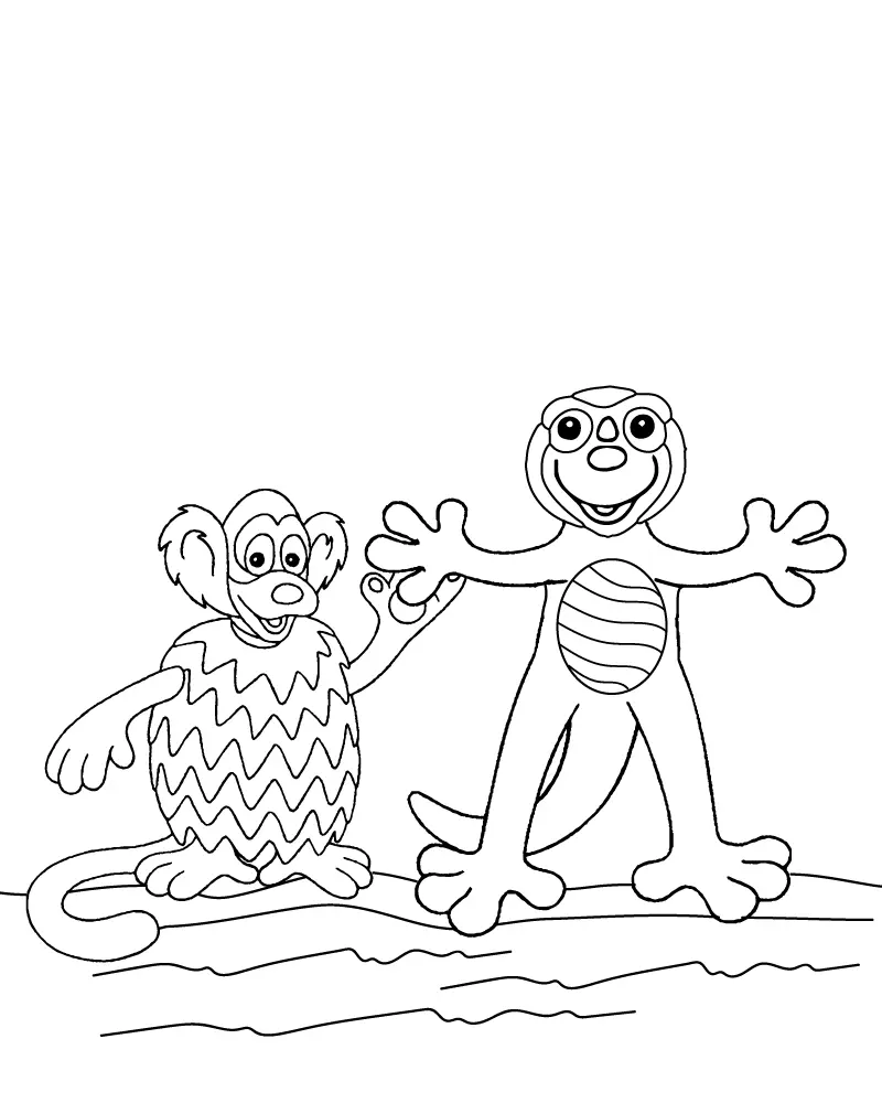 Zoboomafoo Para Colorir 1