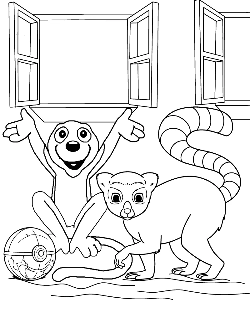 Zoboomafoo Para Colorir 12