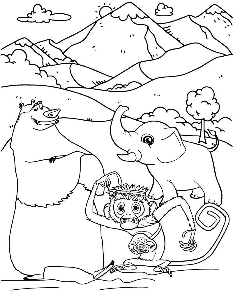 Zoboomafoo Para Colorir 13