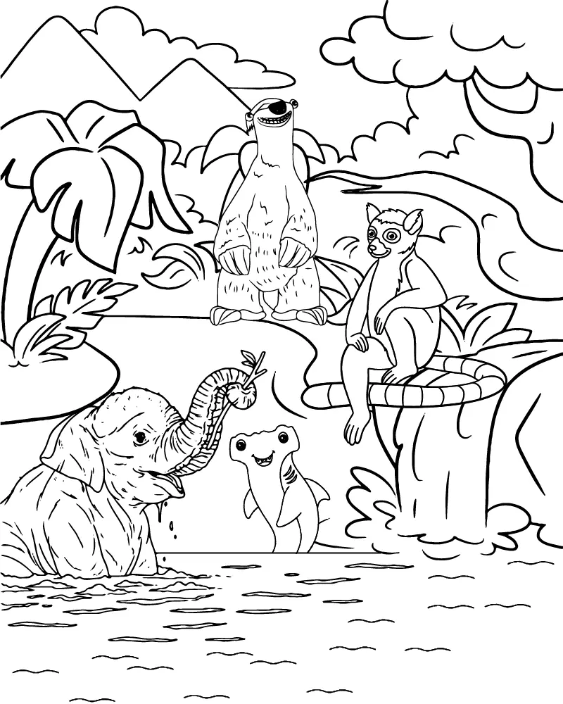 Zoboomafoo Para Colorir 9